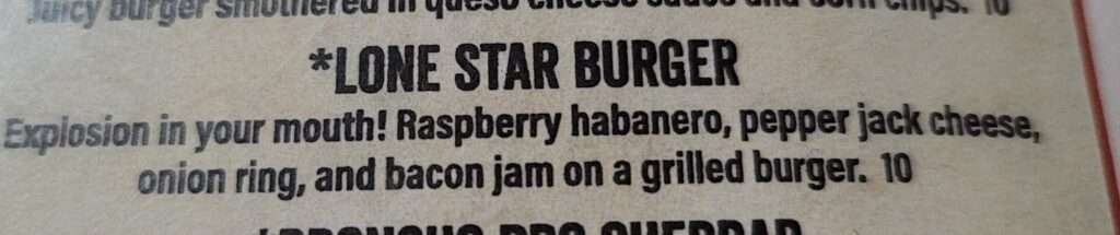 Broncho Grill House & Bar Menu