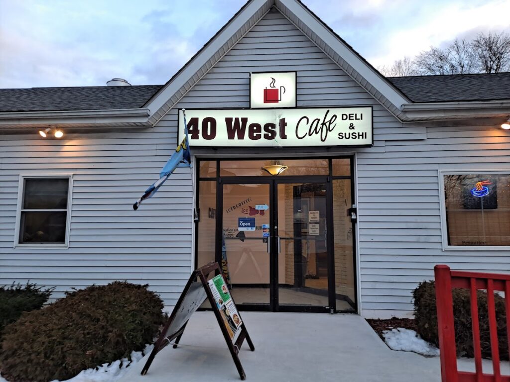 40 West Cafe banner