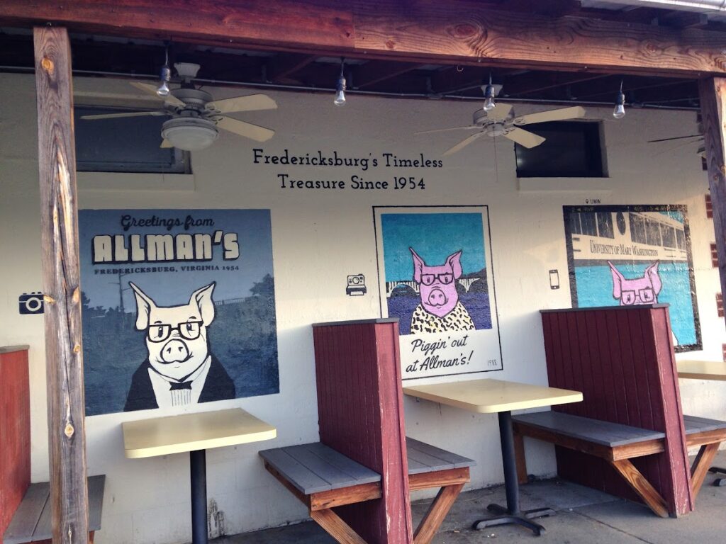 Allman’s Bar B Que banner