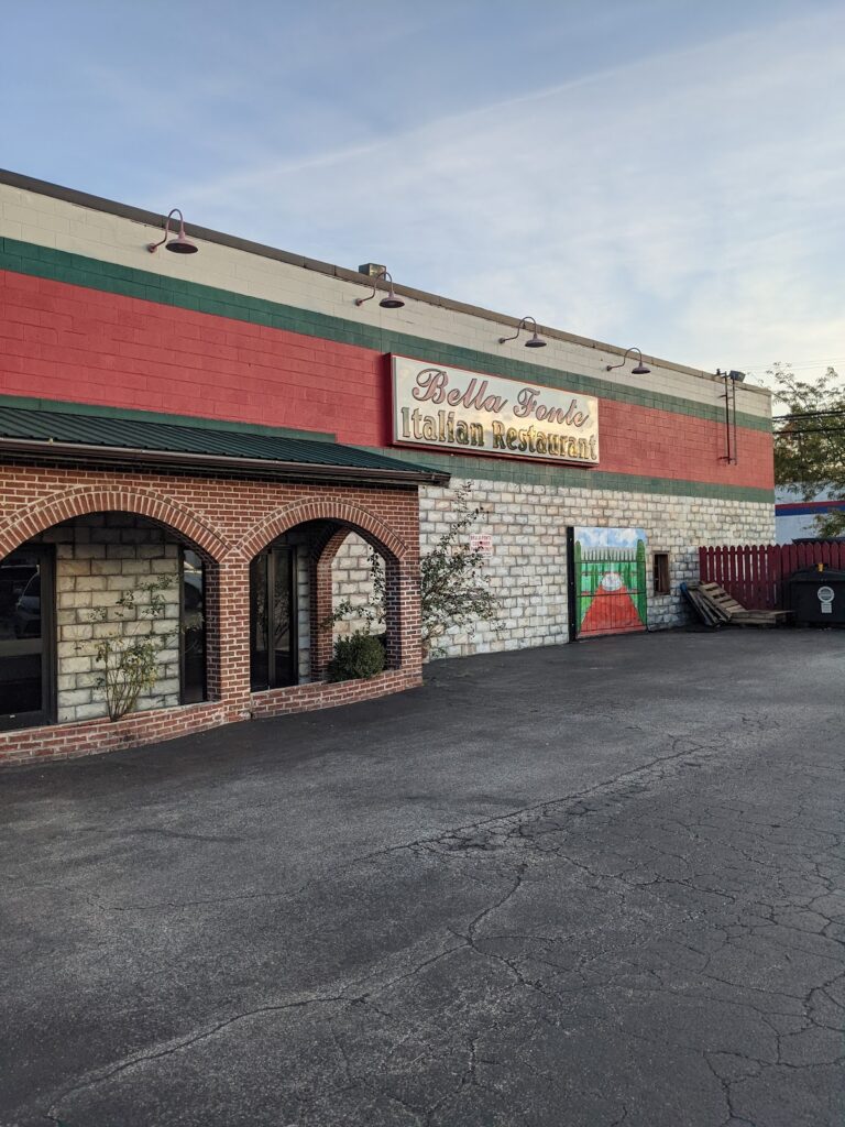 Bella Fonte Italian Restaurant banner