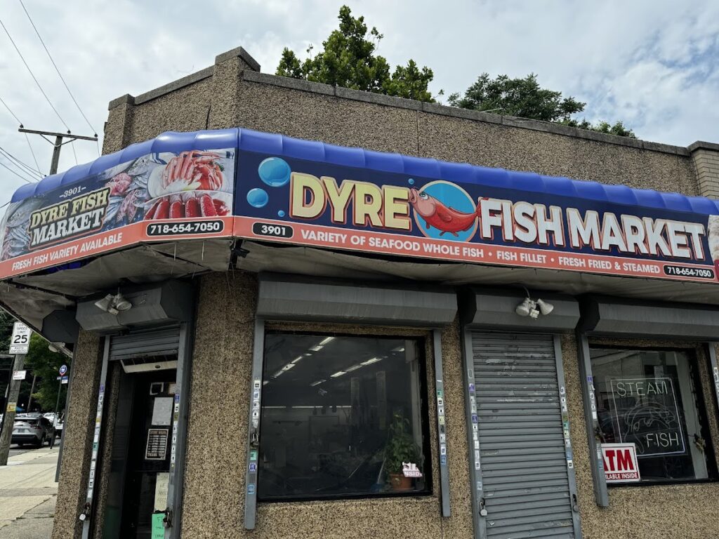 Dyre Fish Market banner