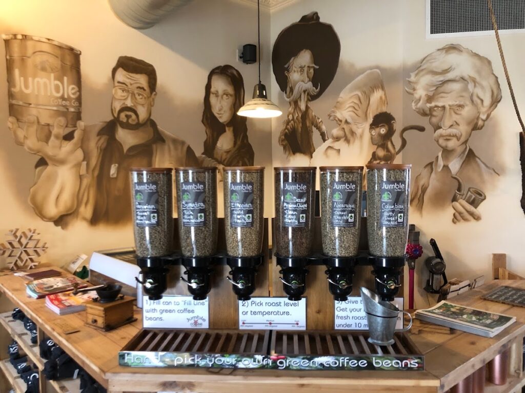 Jumble Coffee Co. Dubuque banner