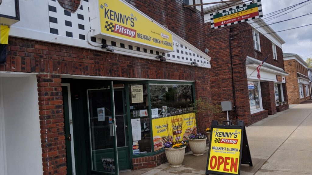 Kenny’s Pit Stop banner