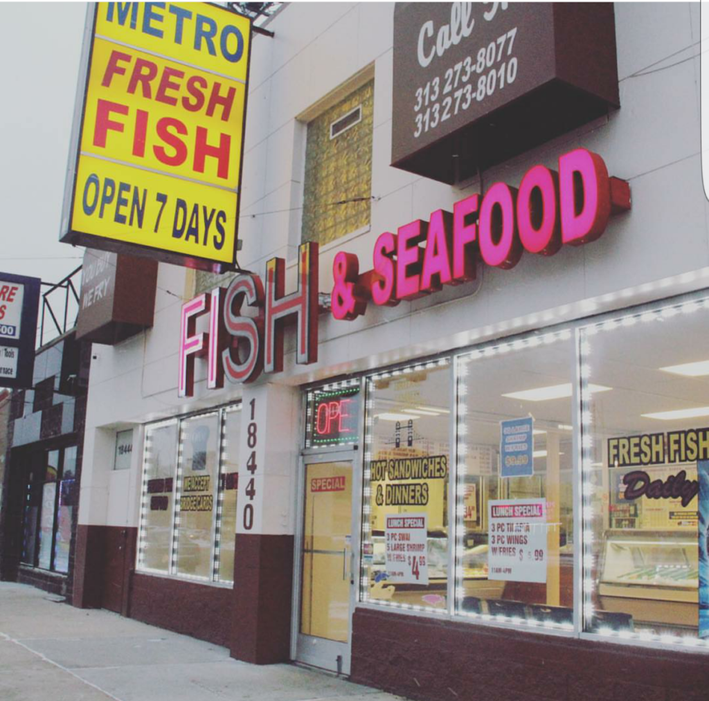 METRO FISH & SEAFOOD banner