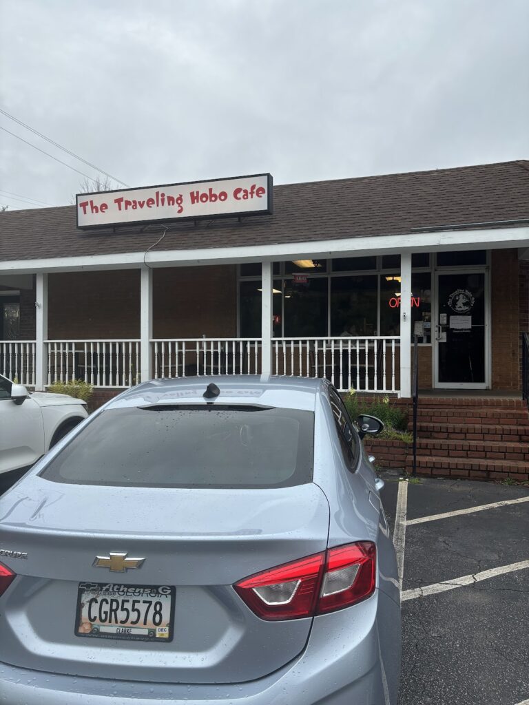 The Traveling Hobo Cafe banner